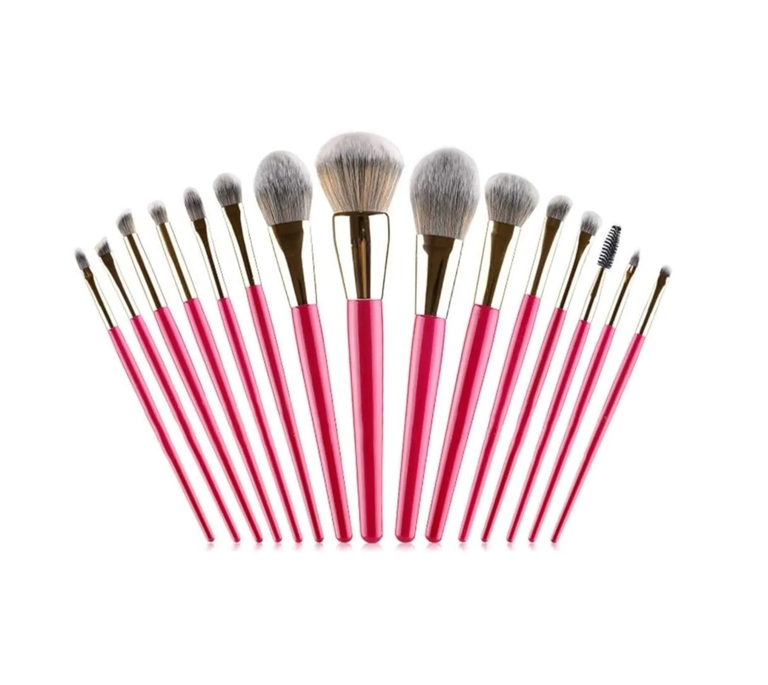 Makeup Brush 15 Full Set of Makeup Tools Apply to Eyeshadow Brush Loose Paint Blush Brush Beauty