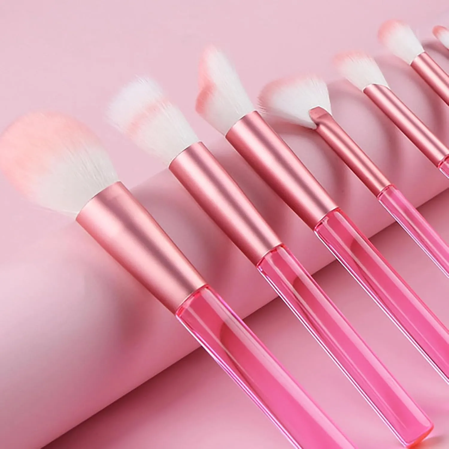Makeup Brushes with Organizer Bag, 9 Pcs Premium Synthetic Powder Foundation Brush,Eyeliner Contour Eyeshadow Blending Concealer Brushes for Makeup,Gifts for Mom
