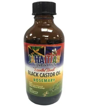 Mamado Jahaitian Combination Black Castor Oil With Rosemary