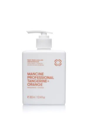 Mancine Professional Hand   Body Lotion / Tangerine   Orange 300ml