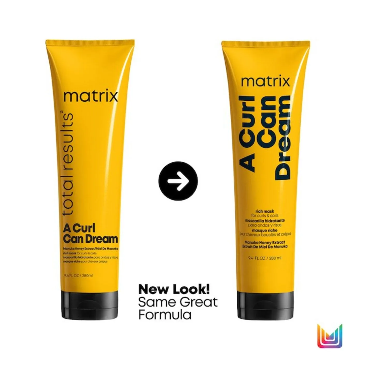 Matrix A Curl Can Dream Rich Mask