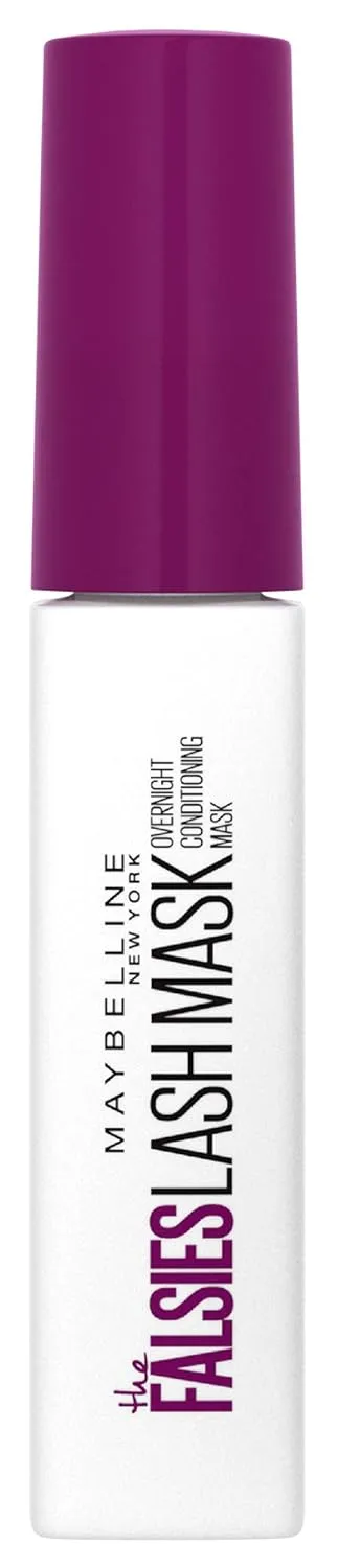 Maybelline New York The Overnight Eyelash Conditioner with Shea Butter and Argan Oil, Falsies Lash Mask, 0.33 Fl Oz