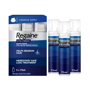 Mens Extra Strength Scalp Foam 219ml
