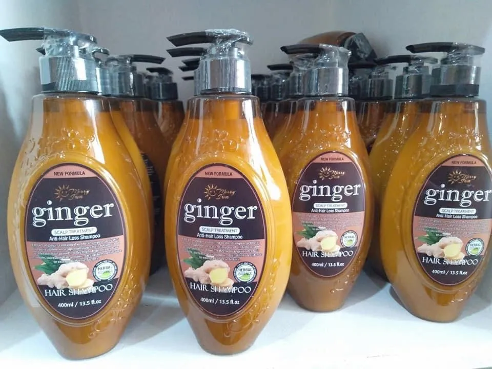 Merry Sun Ginger Scalp Treatment Anti-Hair Loss Shampoo - 400ml