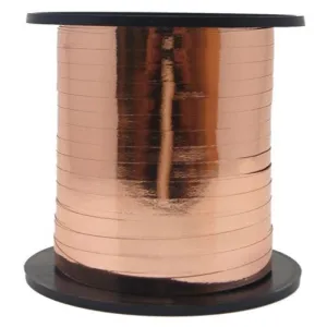 Metallic Rose Gold Curling Ribbon - 228m