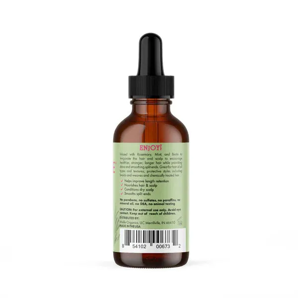 Mielle Rosemary Mint Scalp & Hair Strengthening Oil For Healthy Hair Growth, 2 oz (59ml)