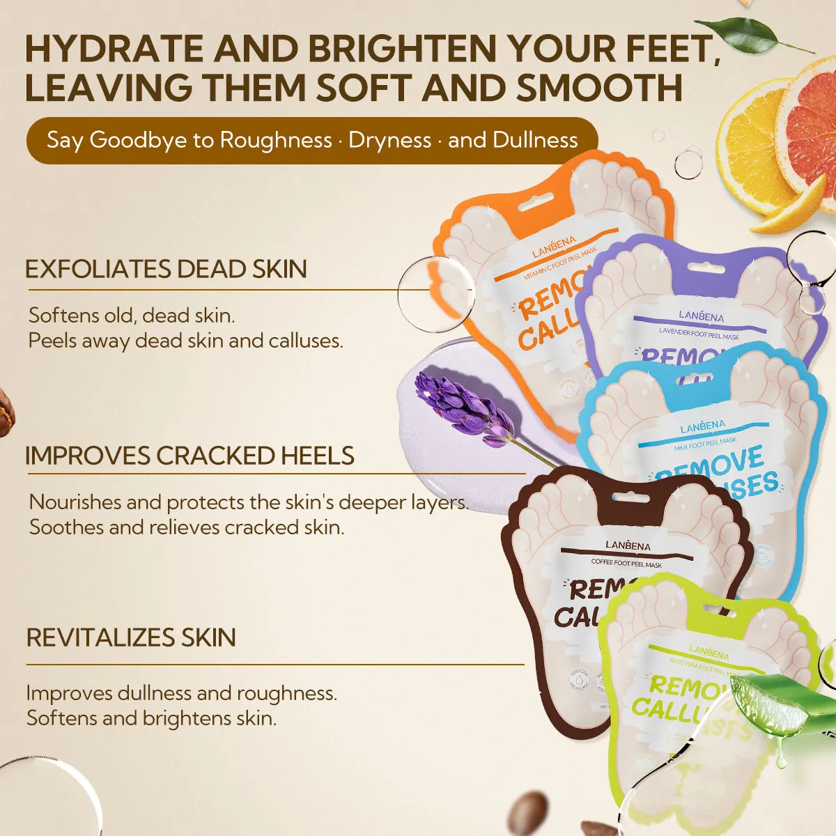 Milk Foot Peel Mask (NEW)