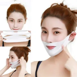 Miracle V-Shaped Slimming face and cheek lift Mask Face-Lifting Mask Facial Slimming Ear Hanging Hydrogel Neck Slimmer antiaging Beautiful Skin Care