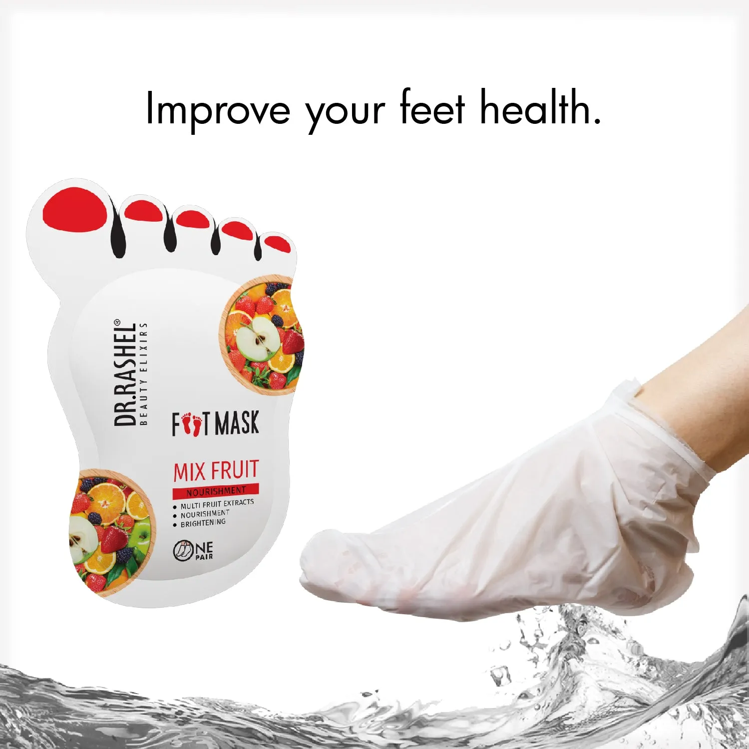 Mix fruit Foot Mask