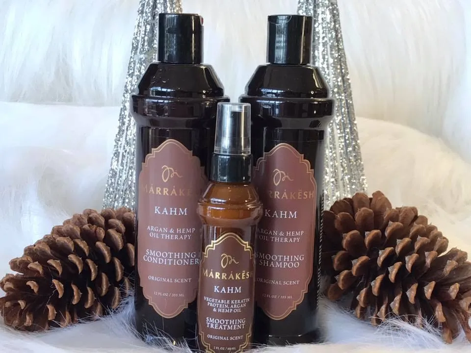 MKS eco Kahm Smoothing Hair Pack- Shampoo / Conditioner / Hair Treatment