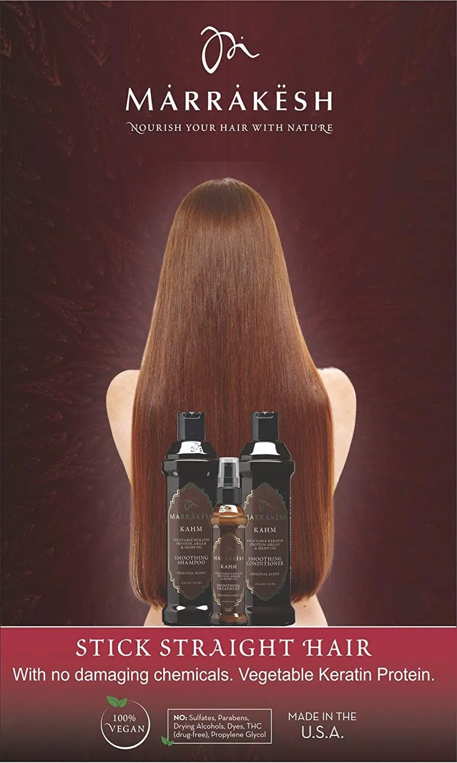 MKS eco Kahm Smoothing Hair Pack- Shampoo / Conditioner / Hair Treatment