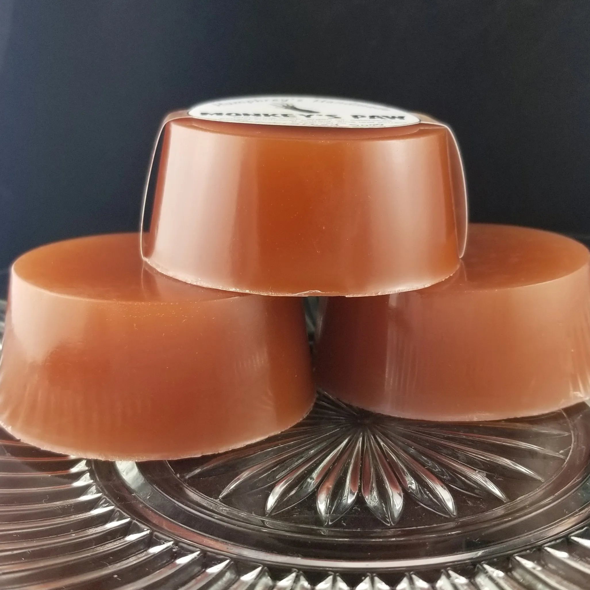 MONKEY'S PAW Soap | Banana Coconut Scent | Shave Soap | Body Bar | Shampoo Puck
