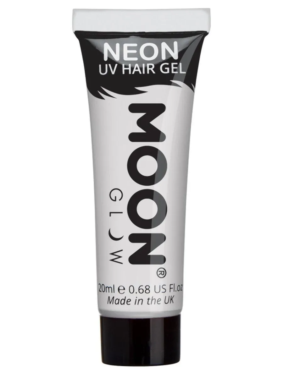 Moon Glow Intense Neon UV Hair Gel - Red