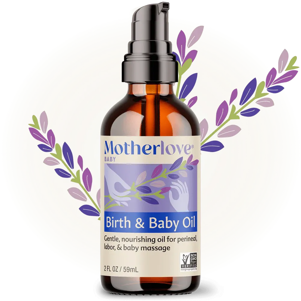 Motherlove Birth & Baby Oil - 2 oz