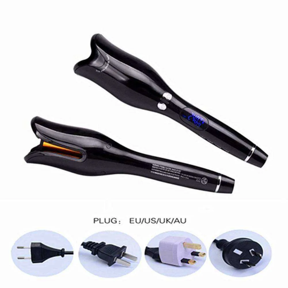 Multi Function Automatic Rose Shaped LCD Curling Iron