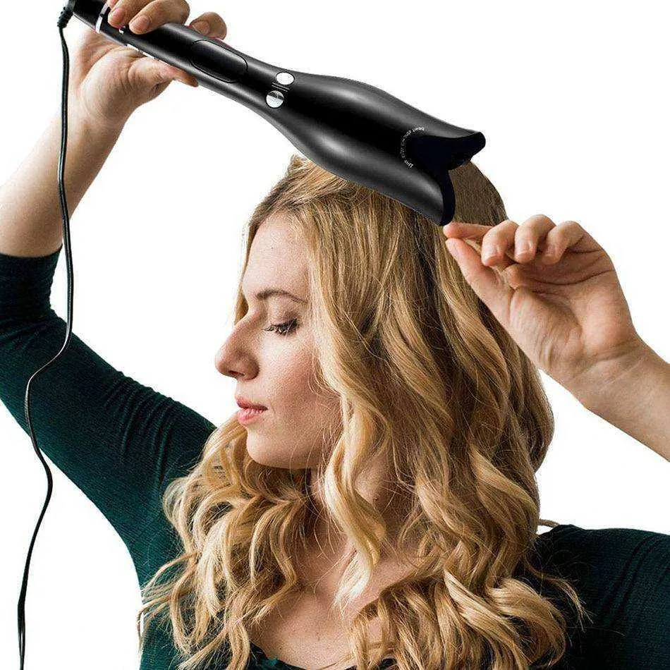 Multi Function Automatic Rose Shaped LCD Curling Iron