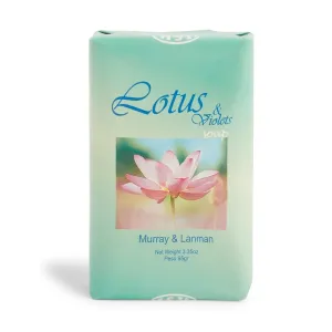 MURRAY & LANMAN LOTUS & VIOLETS SOAP 3.3OZ