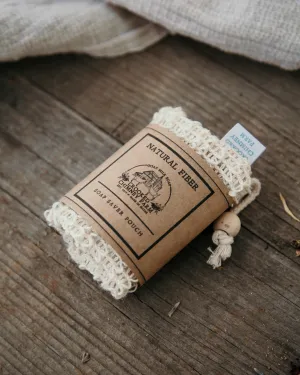 Natural Fiber Soap Saver Pouch