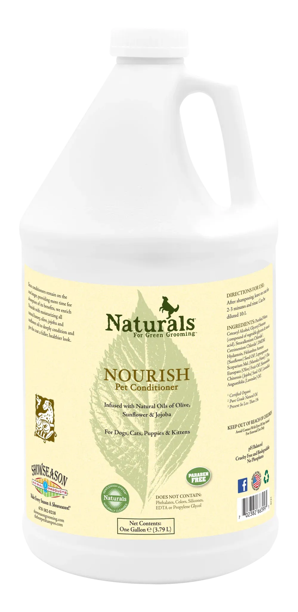 Naturals Nourish Pet Conditioner Gallon
