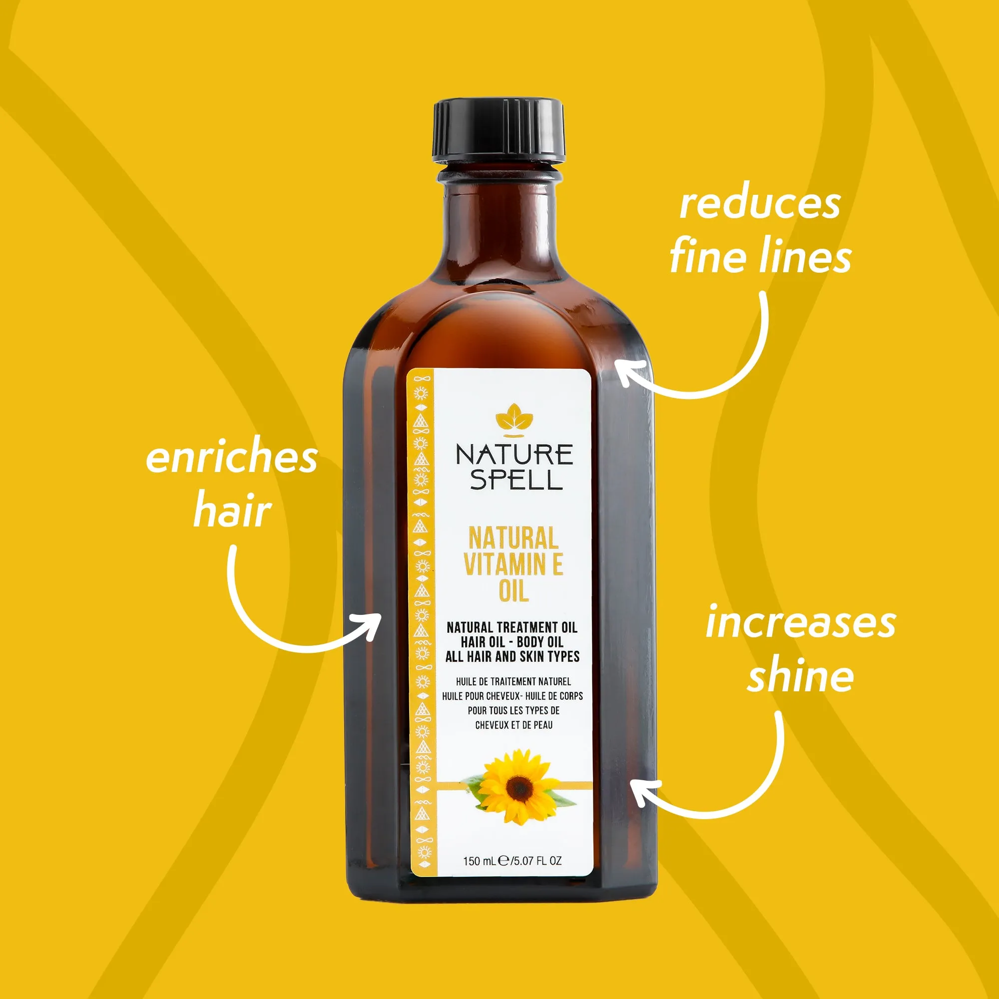 NATURE SPELL - NATURAL OIL VITAMIN E 150ML