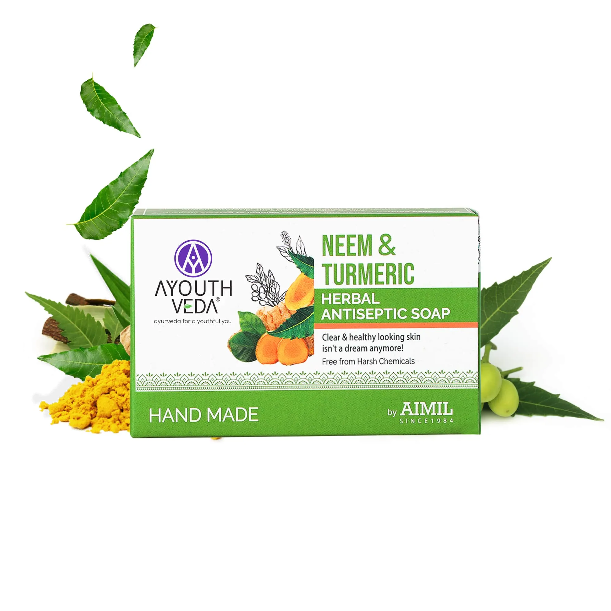 Neem & Turmeric Soap 100 g each pack of 2