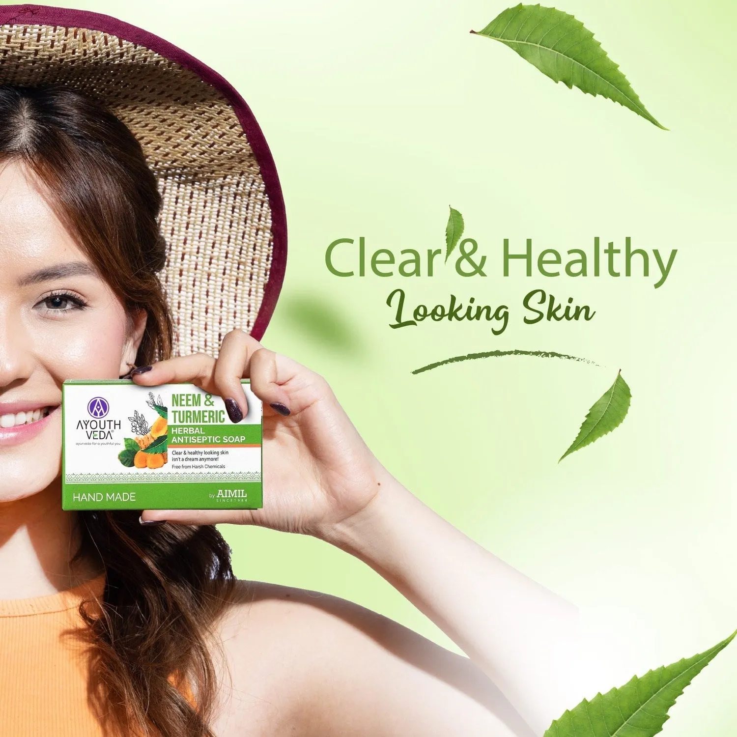 Neem & Turmeric Soap 100 g each pack of 2