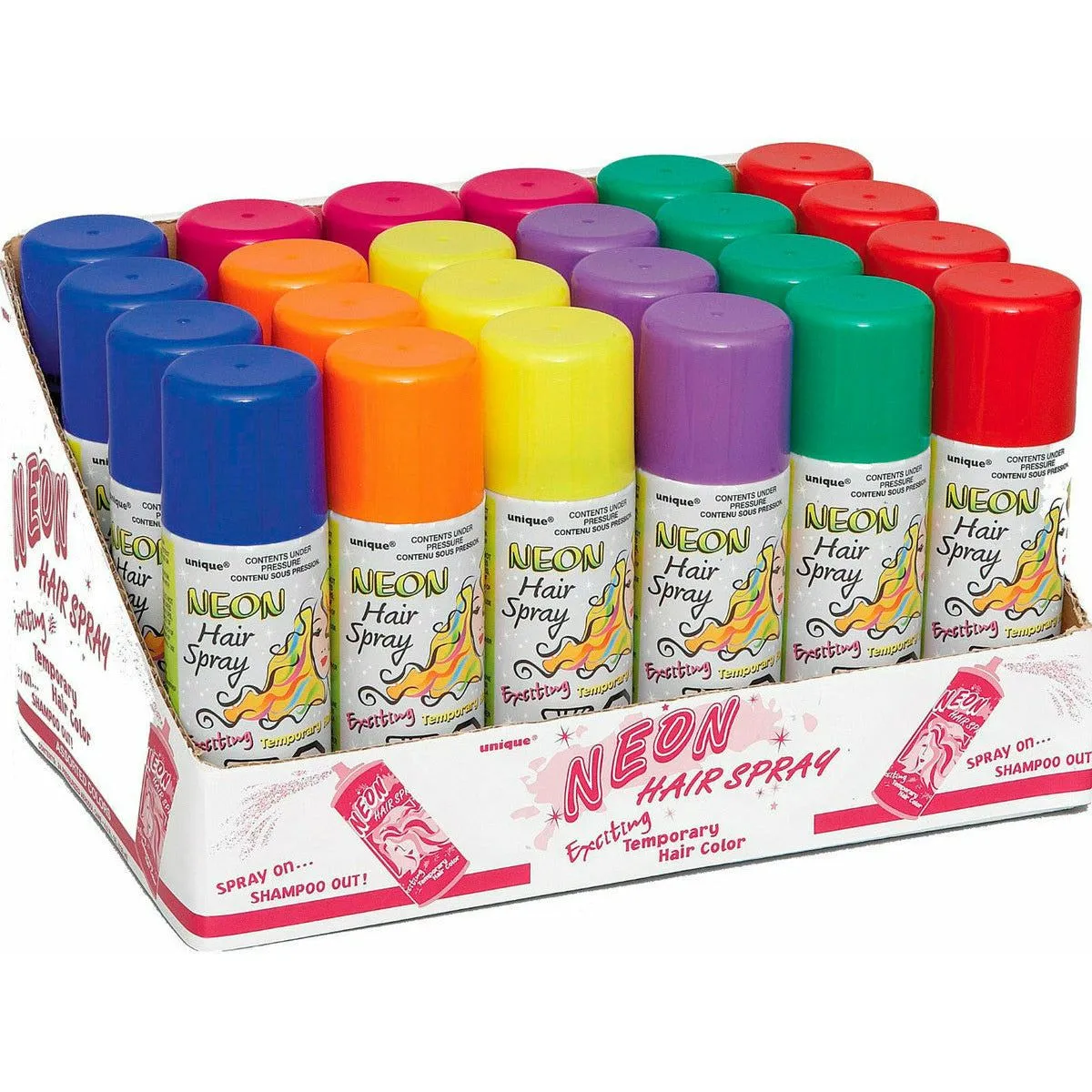 Neon Hair Spray - Orange