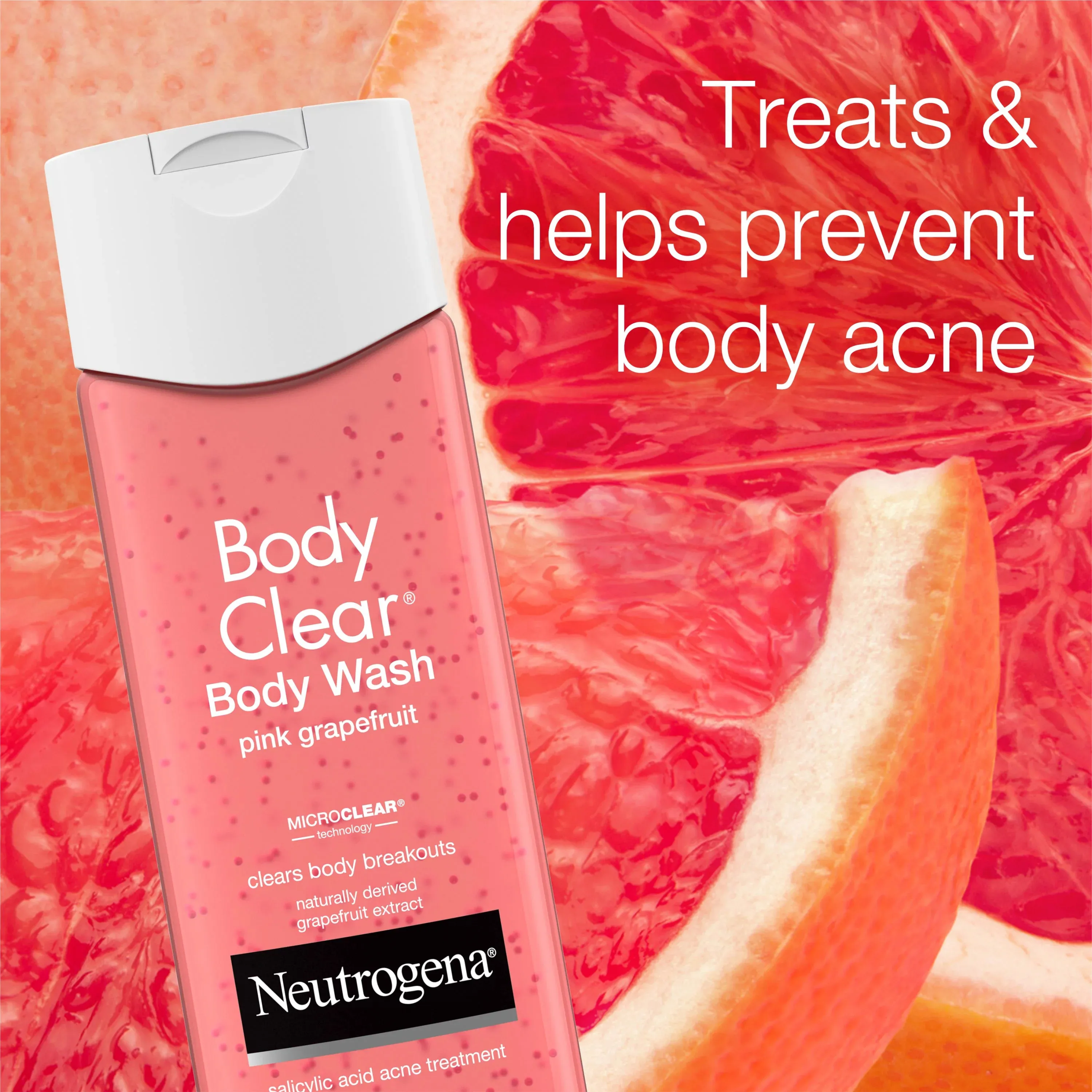 NEUTROGENA Body Clear Body Wash Pink Grapefruit