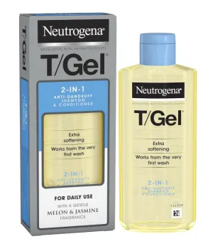 Neutrogena T/Gel 2 in 1 Anti-Dandruff Shampoo   Conditioner 250 ml 8 oz