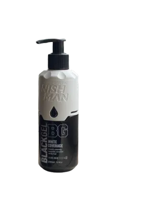 Nishman Black Gel BG White Coverage 200 ml