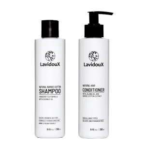 Nordic Cotton Shampoo & Conditioner Set