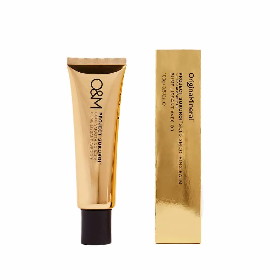 O&M Project Sukuroi Golden Smoothing Balm Tube 100g