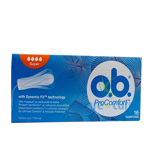 Ob Tampons Super 16 Pieces