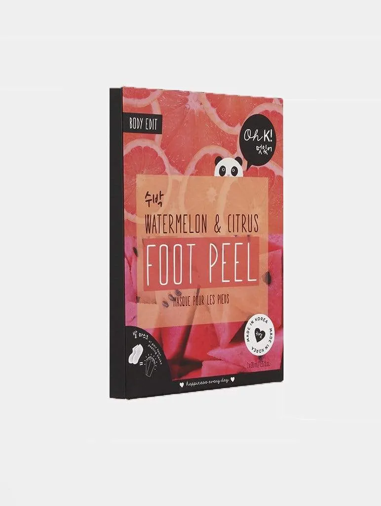 Oh K! Watermelon & Citrus Foot Peel