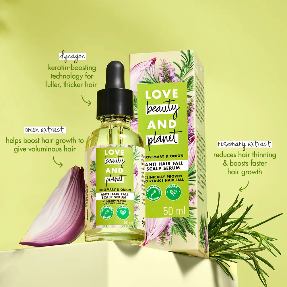 Onion & Rosemary Anti Hairfall Scalp Serum
