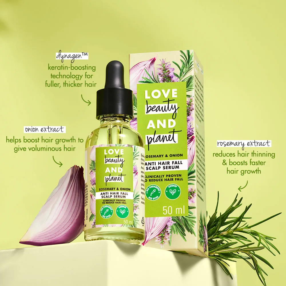 Onion & Rosemary Anti Hairfall Scalp Serum