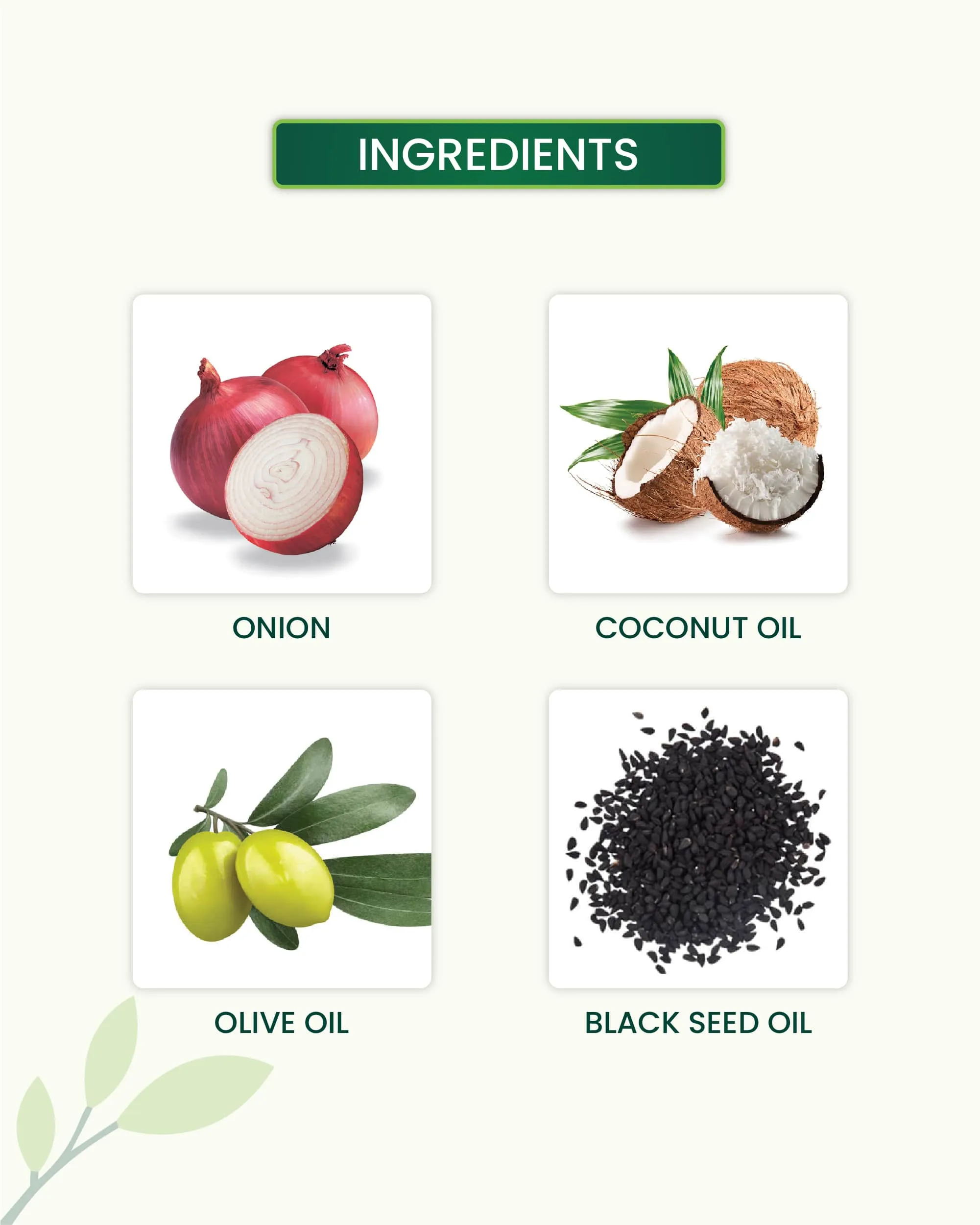 Onion Hair Oil - 100ml For Hair Fall Control with Onion & Almond Oil