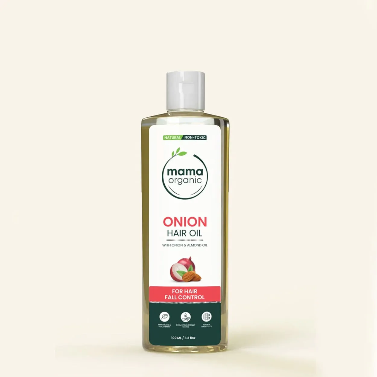 Onion Hair Oil - 100ml For Hair Fall Control with Onion & Almond Oil