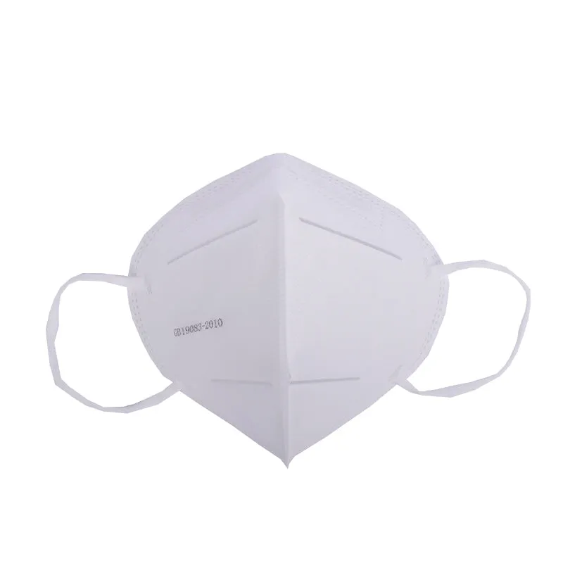 Original4u MIPLNI KN-95 Protective Respirators Protective 5 Layers Face Mask 10 Pack - BFE>