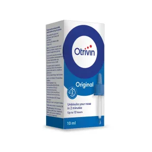 Otrivin 0.1% Nasal Drops Adult 10ml