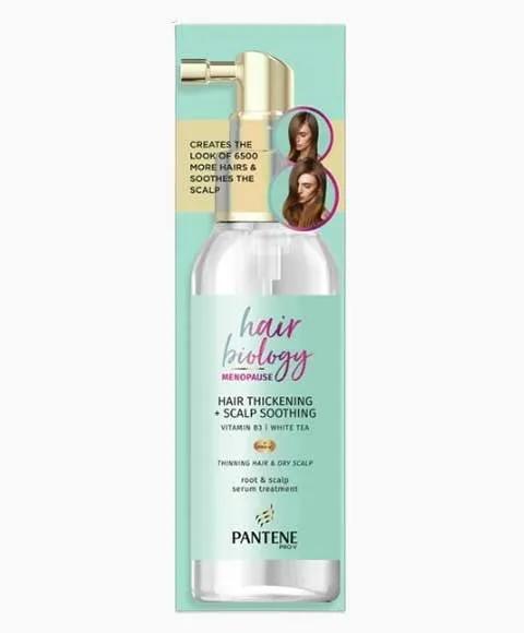 Pantene Hair Biology Menopause Hair Thickening Scalp Soothing Serum