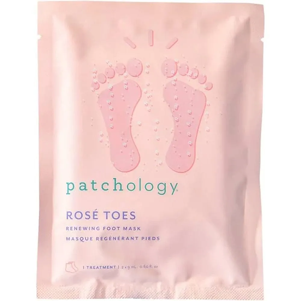 Patchology Rosé Toes Renewing Foot Mask