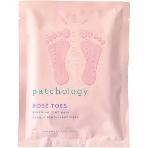 Patchology Rosé Toes Renewing Foot Mask