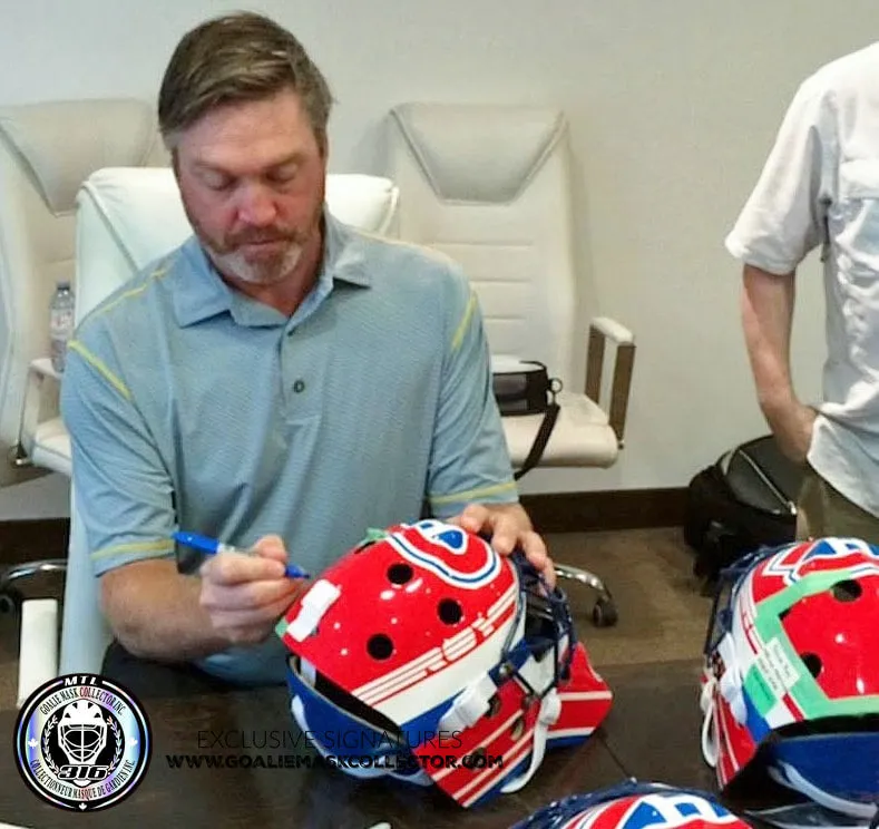 Patrick Roy Signed Goalie Mask Montreal Classic AS Edition Protechsport Lefebvre Autographed - CURRENTLY SOLD OUT