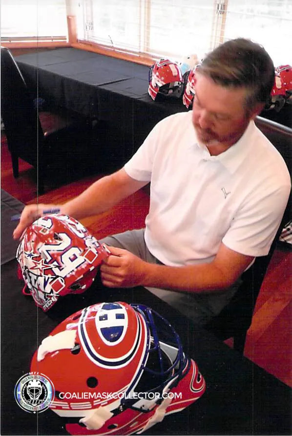 Patrick Roy Signed Goalie Mask Montreal Classic AS Edition Protechsport Lefebvre Autographed - CURRENTLY SOLD OUT