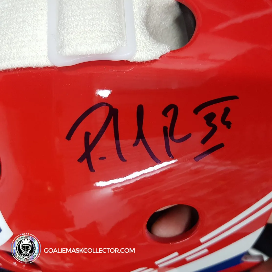 Patrick Roy Signed Goalie Mask Montreal Classic AS Edition Protechsport Lefebvre Autographed - CURRENTLY SOLD OUT