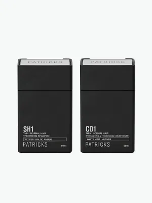 Patricks Shampoo and Conditioner Travel Set SH1 | CD1