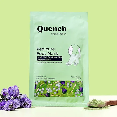Pedicure Foot Mask with Matcha Green Tea - Pack Of 1