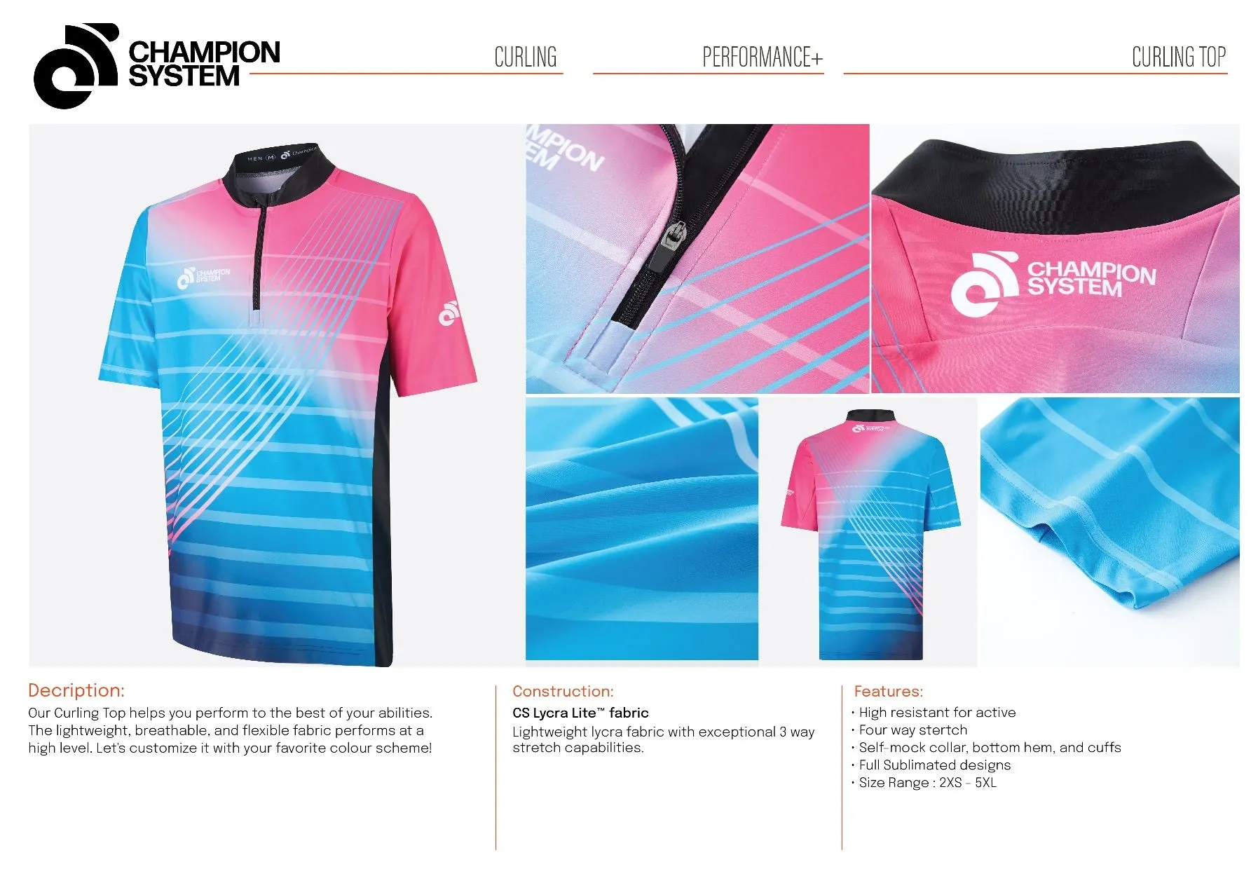Performance  Curling Top