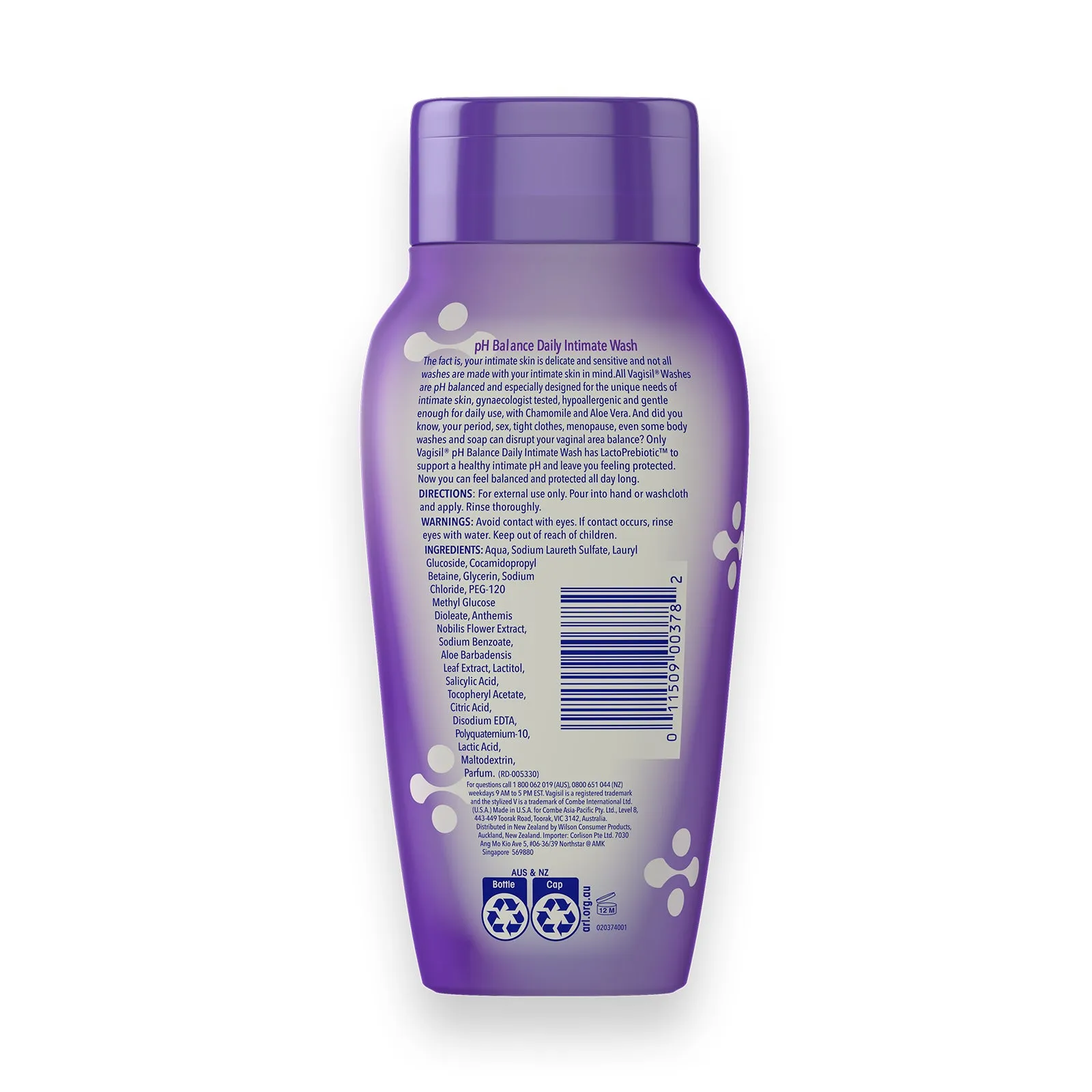 pH Balance Daily Feminine Wash with LactoPrebiotic™ 240ml